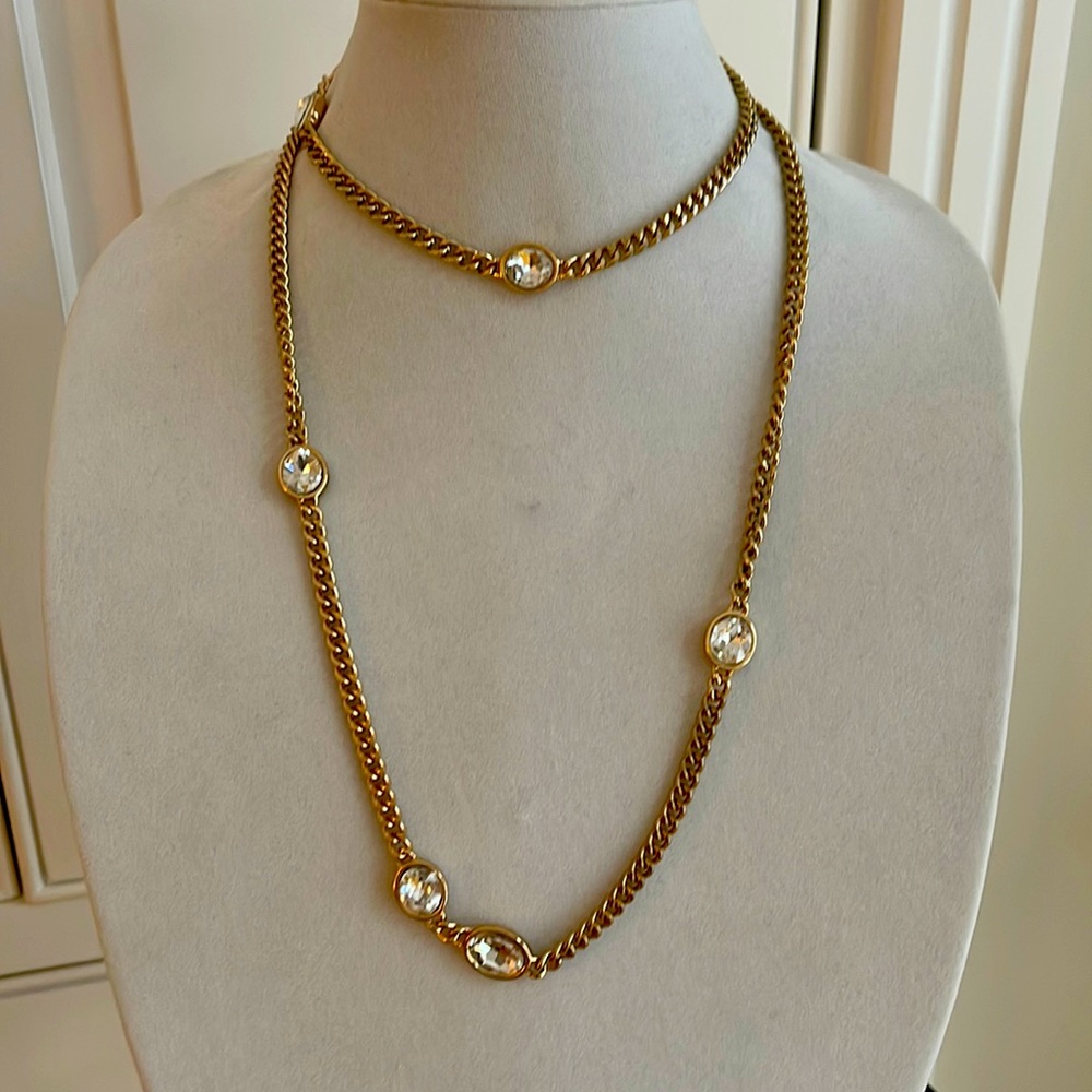 Champagne gold necklace/ belt